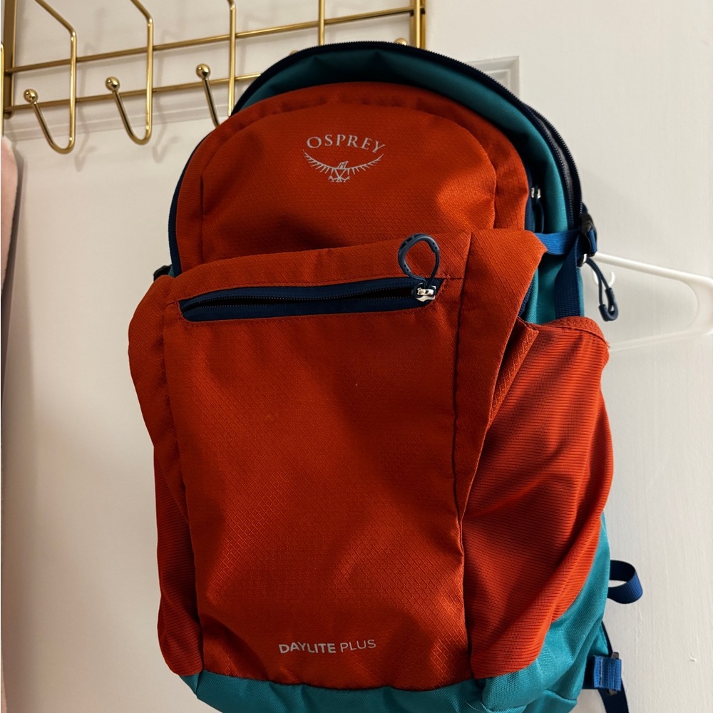 Osprey Daylite Plus Orange and Teal Backpack